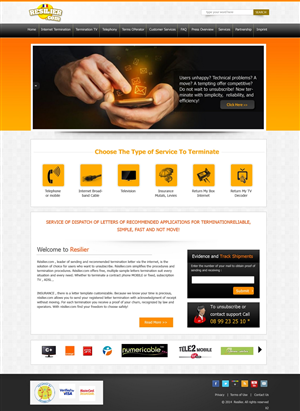 Web Design by pb for Elyatel | Design: #2847015