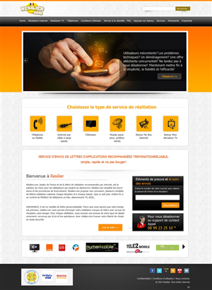 Web Design by pb for Elyatel | Design: #2867037