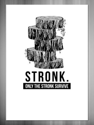 Only the stronk survive | Logo-Design von TSU Creations