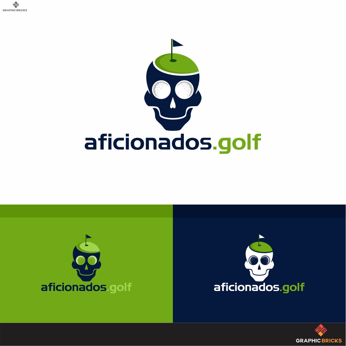 Logo Design by Graphic Bricks for GolfRath - Improve your Game | Design #18623461