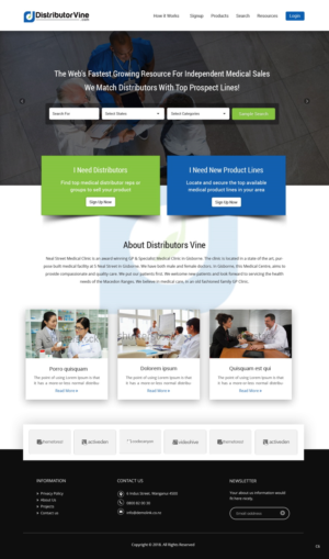 Web Design by pb for this project | Design: #18724014