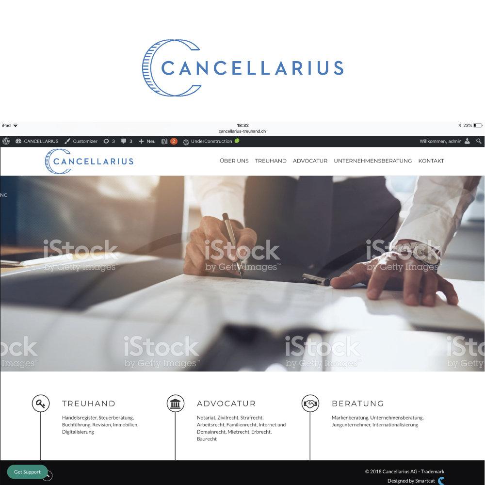 Logo Design by Sujit Banerjee for Cancellarius AG | Design #18615881