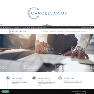 Logo Design by Sujit Banerjee for Cancellarius AG | Design #18615881