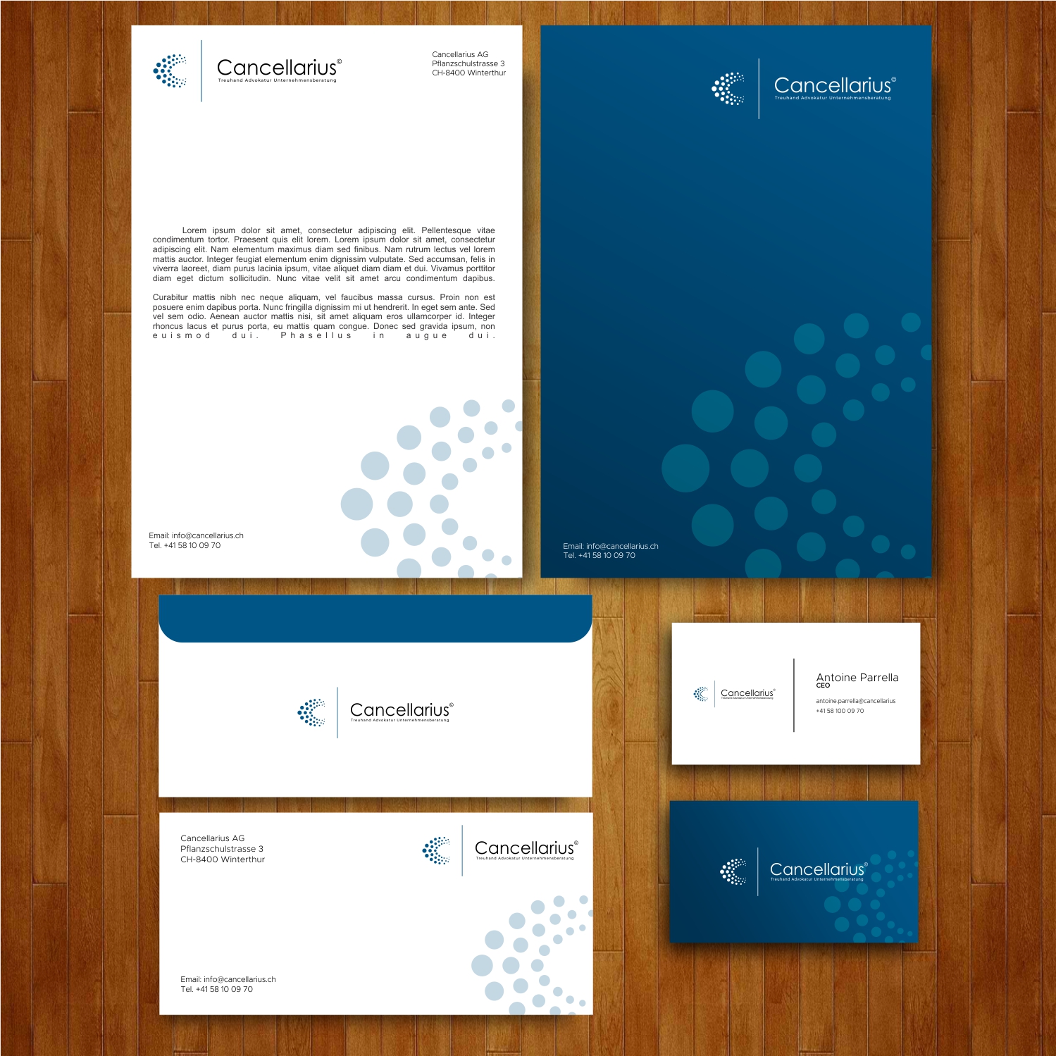 Logo Design by MICHAEL S.B for Cancellarius AG | Design #18687642