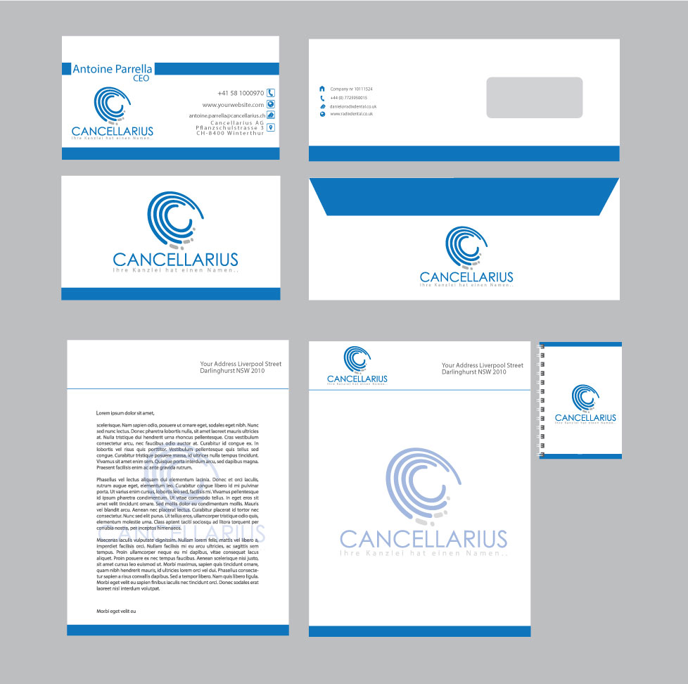 Logo Design by nexalite for Cancellarius AG | Design #18635474