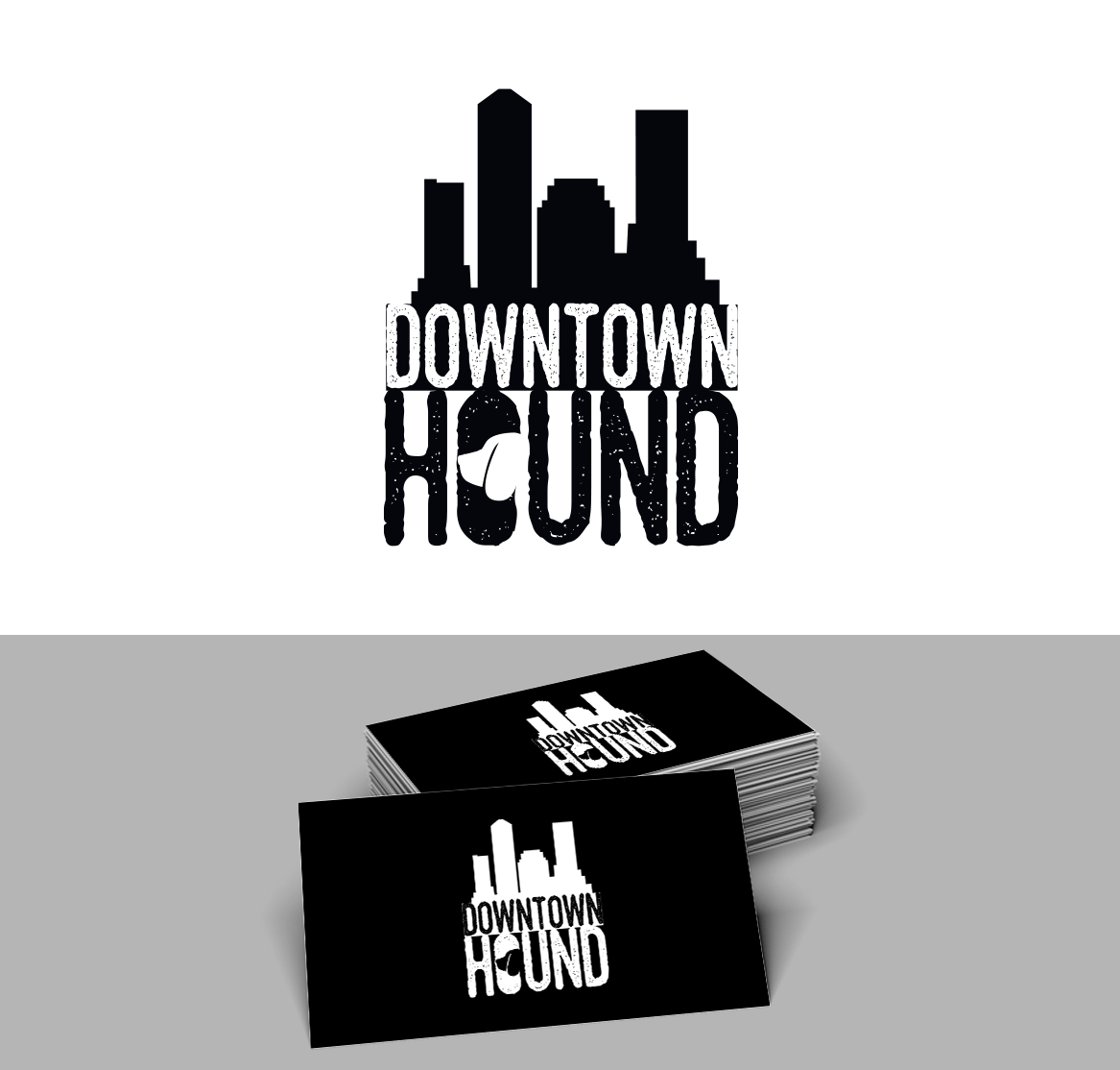 Logo Design by trufya for Downtown Hound | Design #18810013