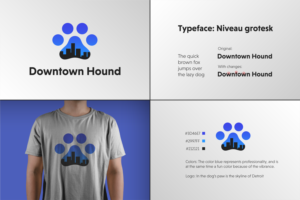 Logo Design by casperbdv for Downtown Hound | Design #18722750