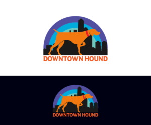 Logo Design by ShafieeRahim for Downtown Hound | Design #18730540