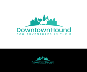 Logo Design by designmind78 for Downtown Hound | Design: #18720398