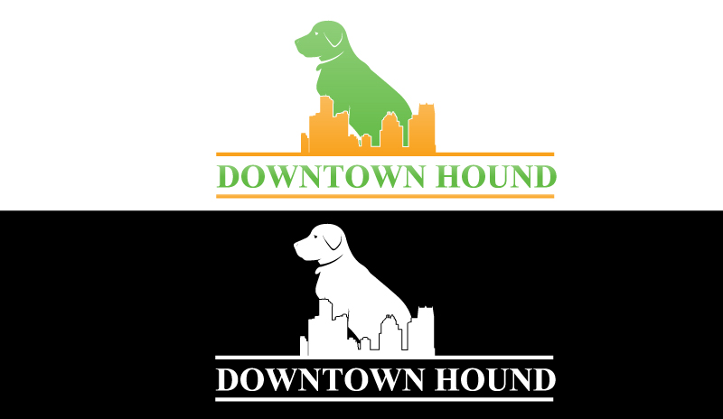 Diseño de Logo por ilovedesign1 para Downtown Hound | Diseño #18718538
