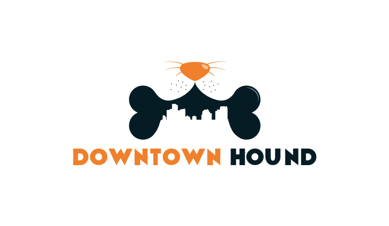 Logo Design by ilovedesign1 for Downtown Hound | Design #18718540