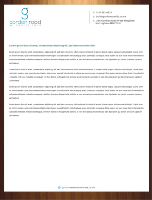 Briefkopf-Design von harmi_199 für Gordon Road Dental Care | Design: #18635244