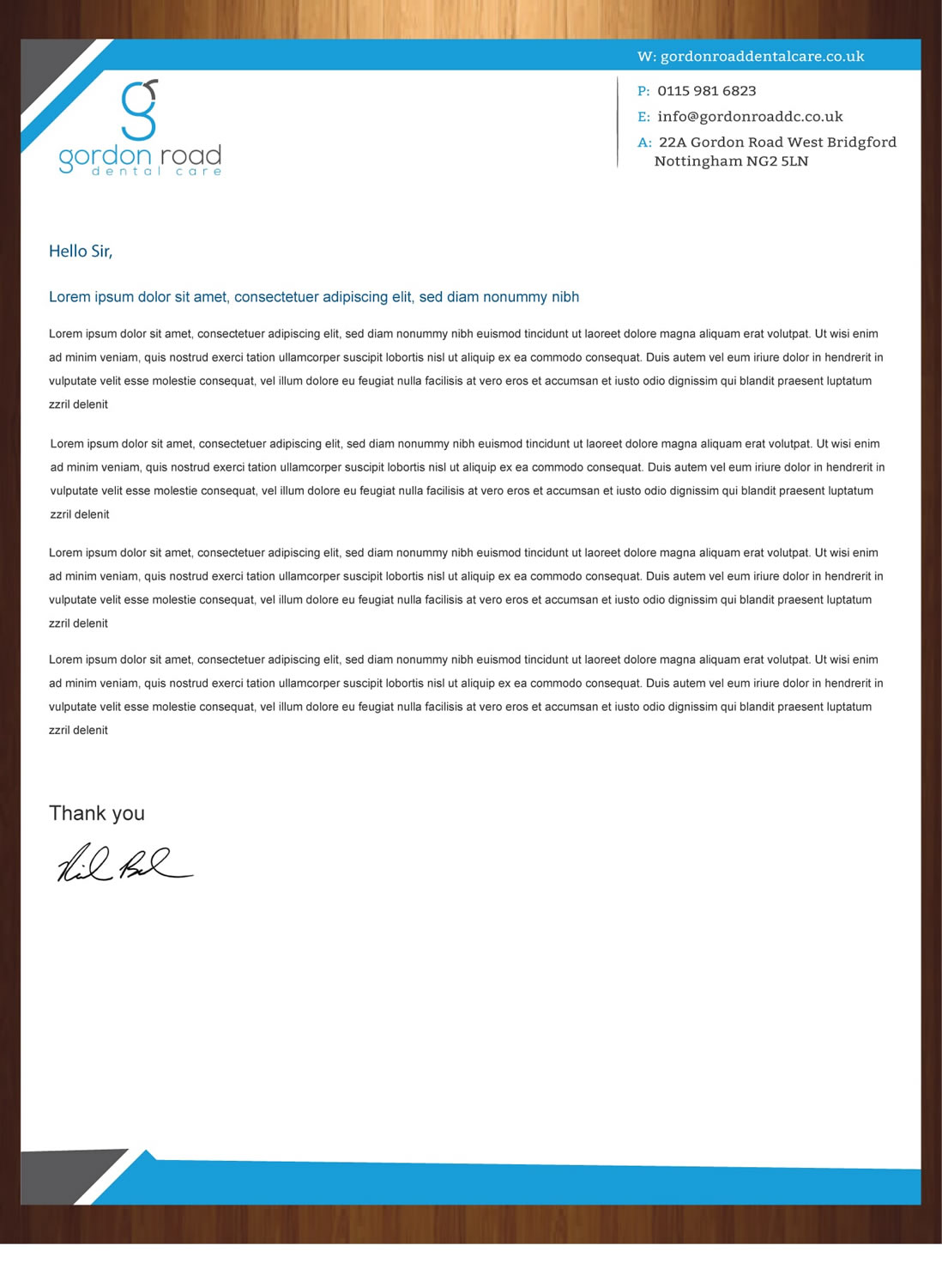 Design En-Tête par harmi_199 pour Gordon Road Dental Care | Design #18635246