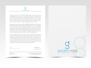 Letterhead design for Dental Practice - Gordon Road Dental Care  | Letterhead Design by Pointless Pixels India