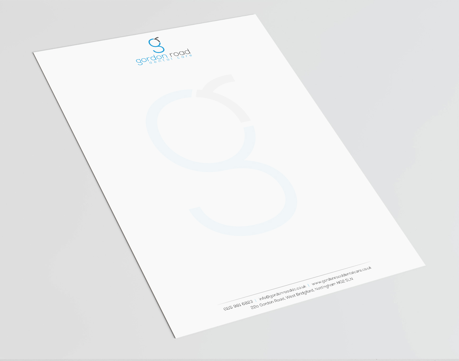 Letterhead Design by Infinitive Technology for Gordon Road Dental Care | Design #18620525