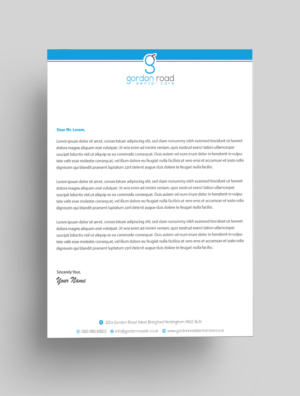 Letterhead Design by Infinitive Technology for Gordon Road Dental Care | Design: #18644724