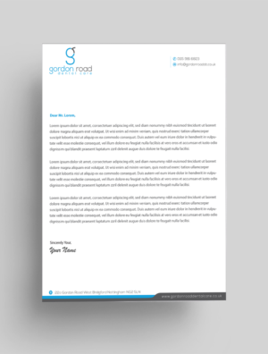 Letterhead Design by Infinitive Technology for Gordon Road Dental Care | Design: #18644746