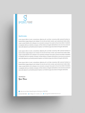 Letterhead Design by Infinitive Technology for Gordon Road Dental Care | Design: #18644750