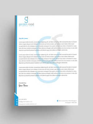 Letterhead Design by Infinitive Technology for Gordon Road Dental Care | Design: #18644864