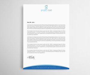 Letterhead Design by Infinitive Technology for Gordon Road Dental Care | Design: #18647998