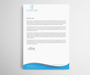 Letterhead Design by Infinitive Technology for Gordon Road Dental Care | Design: #18648001