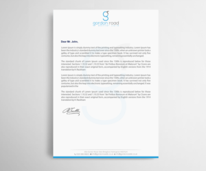Letterhead Design by Infinitive Technology for Gordon Road Dental Care | Design: #18648003