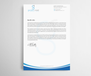Letterhead Design by Infinitive Technology for Gordon Road Dental Care | Design: #18648004