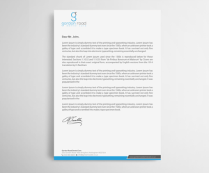Letterhead Design by Infinitive Technology for Gordon Road Dental Care | Design: #18648005