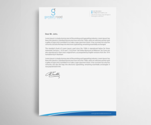 Letterhead Design by Infinitive Technology for Gordon Road Dental Care | Design: #18648065