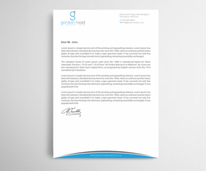 Letterhead Design by Infinitive Technology for Gordon Road Dental Care | Design: #18648538