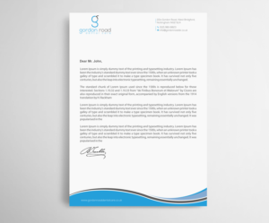 Letterhead Design by Infinitive Technology for Gordon Road Dental Care | Design: #18648541