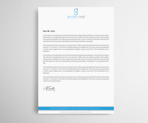 Letterhead Design by Infinitive Technology for Gordon Road Dental Care | Design: #18648569