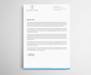 Letterhead Design by Infinitive Technology for Gordon Road Dental Care | Design: #18648570