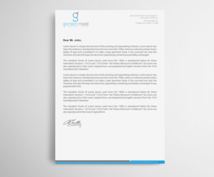 Letterhead Design by Infinitive Technology for Gordon Road Dental Care | Design: #18649086