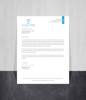 Diseño de Membrete por Creations Box 2015 para Gordon Road Dental Care | Diseño #18627905