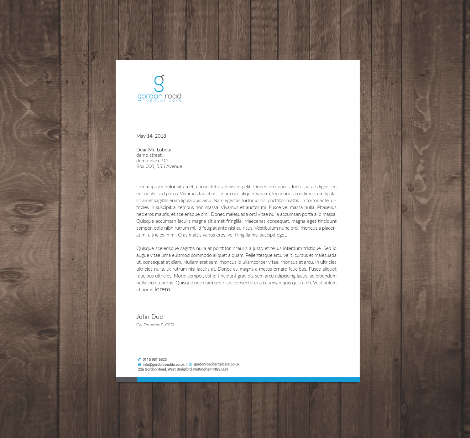 Design En-Tête par Right_D pour Gordon Road Dental Care | Design #18640821