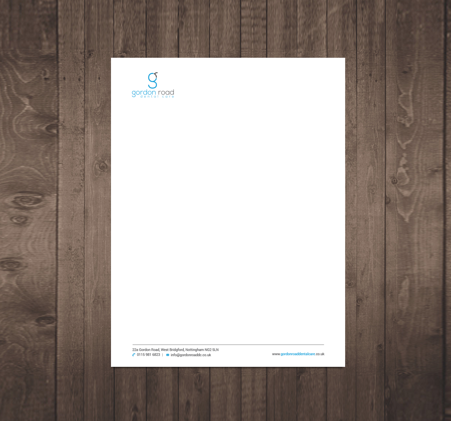 Letterhead Design by Right_D for Gordon Road Dental Care | Design #18641069