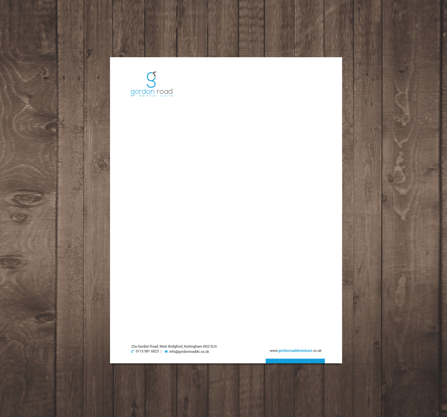Letterhead Design by Right_D for Gordon Road Dental Care | Design #18641070