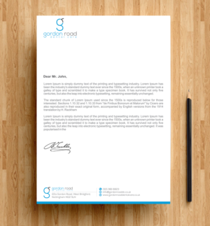Letterhead Design by alpesh9520 for Gordon Road Dental Care | Design: #18630876