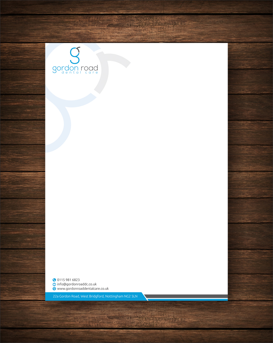 Briefkopf-Design von alpesh9520 für Gordon Road Dental Care | Design #18631647