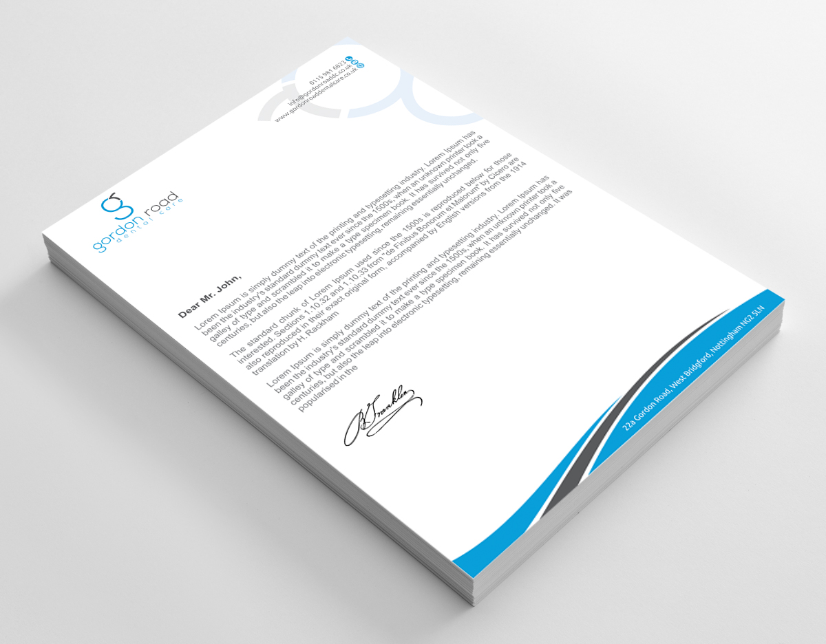 Design En-Tête par alpesh9520 pour Gordon Road Dental Care | Design #18632388