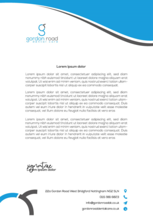 Letterhead Design by GraziSilva