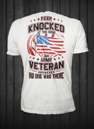 Army Veteran, Military Service T-Shirt | T-Shirt-Design von Barney Stinson