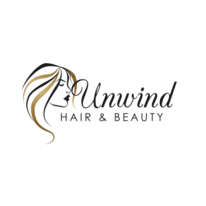 Unwind Hair & Beauty | Logo Design by designstarla
