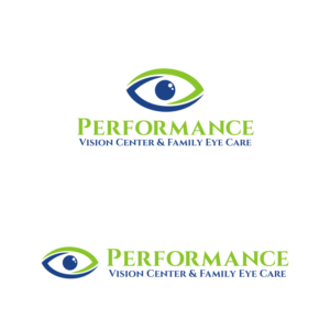 Dr Dan's Family Eye Care & Braverman Laser Vision.  Performance Vision Specialists | Logo Design by graphicssquare