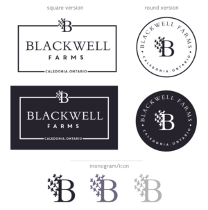 Blackwell Farms, Caledonia Ontario  | Logo Design by Birdcage