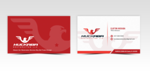 Business Card Design by Pointless Pixels India for Huckaba Restoration LLC  | Design: #18614139