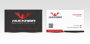 Business Card Design by Pointless Pixels India for Huckaba Restoration LLC  | Design: #18614392