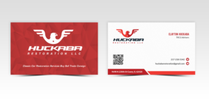 Business Card Design by Pointless Pixels India for Huckaba Restoration LLC  | Design: #18614393