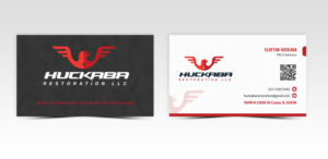 Business Card Design by Pointless Pixels India for Huckaba Restoration LLC  | Design: #18614421